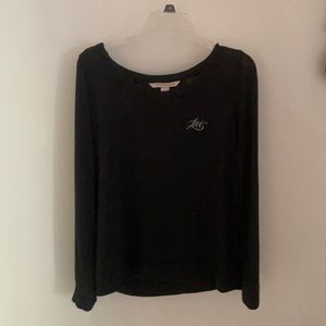 Victoria secret long sleeve pajama shirt